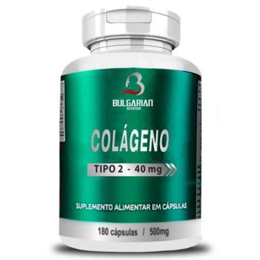 Imagem de Bulgarian Colágeno Tipo 2 40mg 180 Cápsulas - Bulgarian Nutrition, Sem