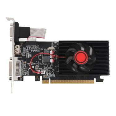 Imagem de VBESTLIFE Placa Gráfica GT220 de 1 GB, GPU DDR3 de 64 Bits, Placa de Vídeo para Jogos PCIE 2.0 16X de 500 MHz, Placa Gráfica para Computador de Mesa Com Portas HDMI, VGA, DVI