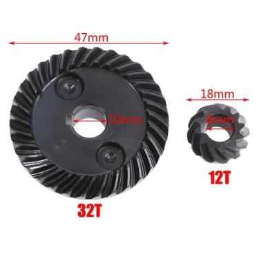 Imagem de Espiral de metal Bevel Gear Set para Makita, Angle Sander, Angle Grind