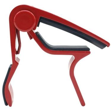 Imagem de Capotraste Braçadeira violão guitarra VERMELHO MXP CT5
