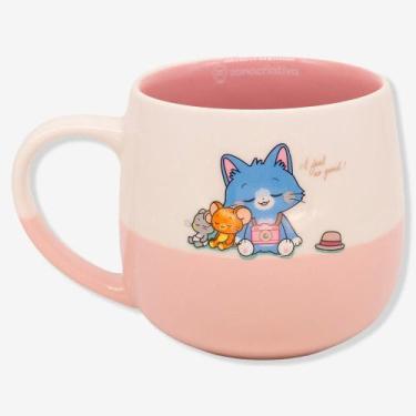 Imagem de Caneca Maggie Stitch Namorados - Disney - Zonacriativa