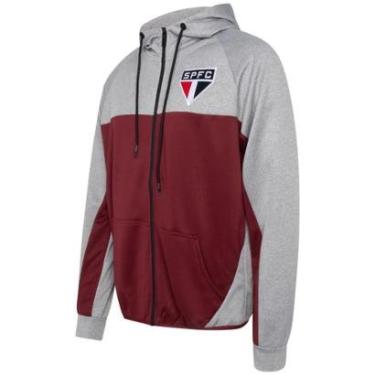 Imagem de Jaqueta São Paulo Skuba com Capuz Masculina-Masculino