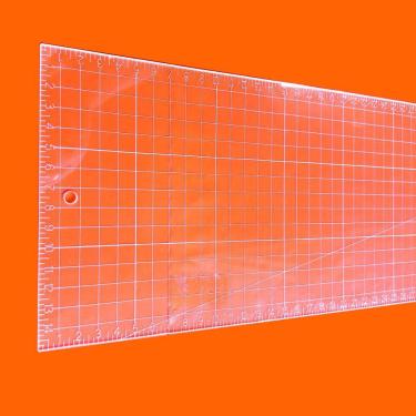 Imagem de Régua Patchwork 15x60cm Cristal