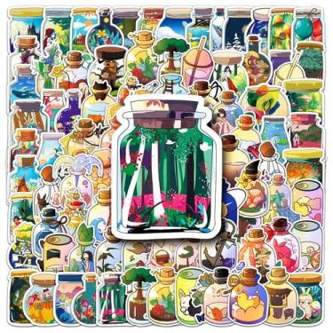 Imagem de Conjunto de adesivos Capsule World, 50 unidades de vinil Creative Dood