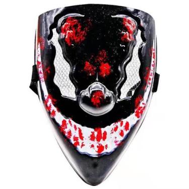 Imagem de Máscara: luz fria, brilhante, festa à fantasia de carnaval de Hallowee