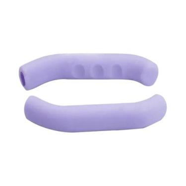 Imagem de Protetores De Manopla De Freio Antiderrapantes De Silicone Para Scoote