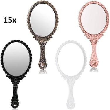 Imagem de 15 Espelhos de Mão Princesas Vintage Kit para Maquiagem - Moment