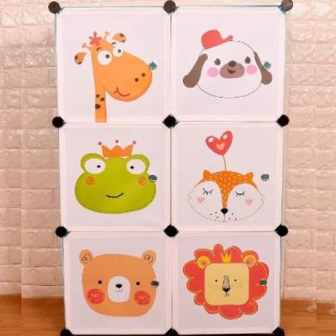 Imagem de Organizador Modular Infantil Portas Armário Roupa Brinquedos - Yeet