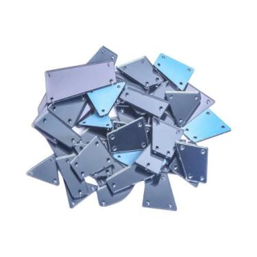 Imagem de Aplique De Strass Cristal Transparente Com Base Reta Para Roupas, Cost