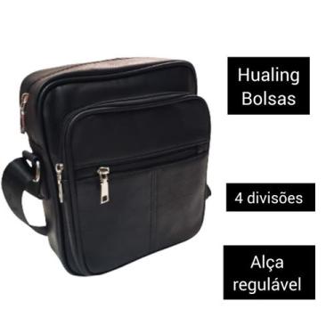 Imagem de Pasta executiva transversal média resistente hualing, Preto