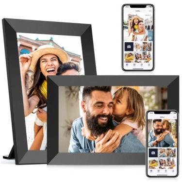 Imagem de Porta-Retratos Digital MaxAngel Uhale 10.1" - 32GB com Wi-Fi