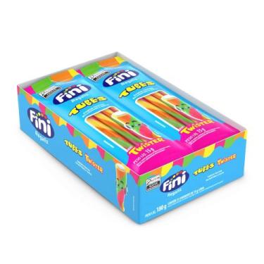 Imagem de Mini Bala de Gelatina Twister Doce 15g 12 Unidades Fini Regaliz