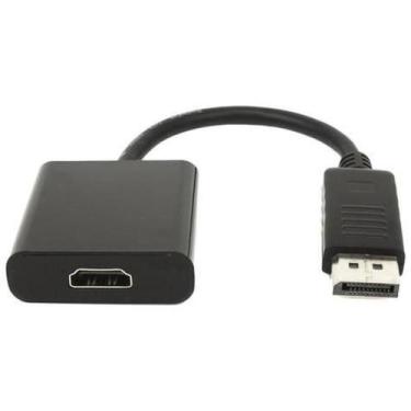 Imagem de Cabo Adaptador Dp Displayport Conversor Vídeo P/Hdmi Fêmea - DEX