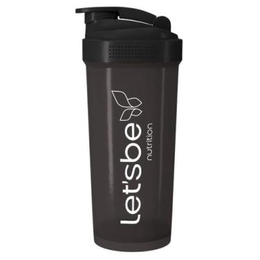 Imagem de Coqueteleira 600ml Fumê - LetsBe Nutrition