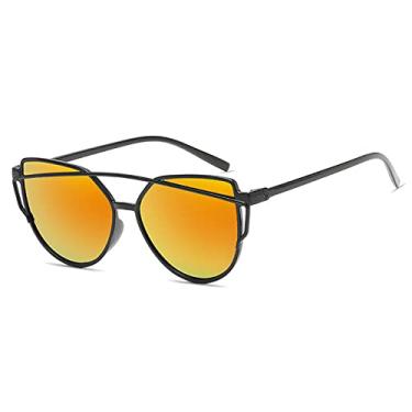 Imagem de Óculos de sol de personalidade elegante designer clássico de feixe duplo óculos de sol de ouro rosa óculos de sol femininos fashion, 3, china