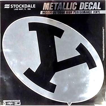 Imagem de Decalques de janela metálica Brigham Young University S16689