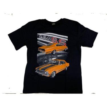 Imagem de Camiseta Opala Ss Chevrolet Blusa Adulto Unissex Carro Hcd516 Rch
