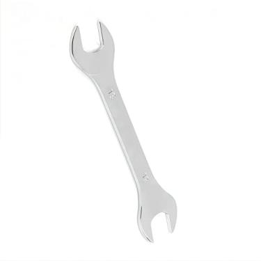 Imagem de Fxionicon Chave inglesa aberta, super fina, chave dupla de aço carbono de 18 mm x 19 mm, ferramenta de reparo métrico para bicicleta