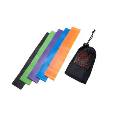 Imagem de Kit Mini Band com 5 Faixas Elásticas - Supermedy
