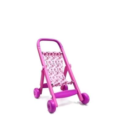 Imagem de Brinquedo Carrinho Infantil de Boneca Dobrável Brincadeira