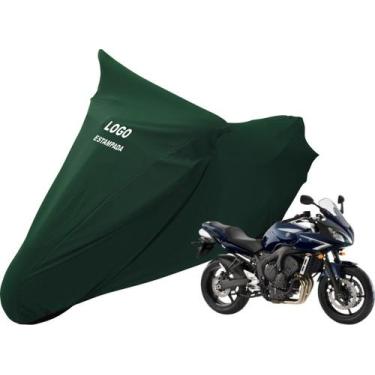 Imagem de Capa Para Moto Yamaha FZ6 S Alta Durabilidade Com Logo - Mz, Verde