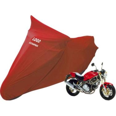 Imagem de Capa De Cobrir Moto Ducati Monster 900CC Luxo - Mz, Vermelha