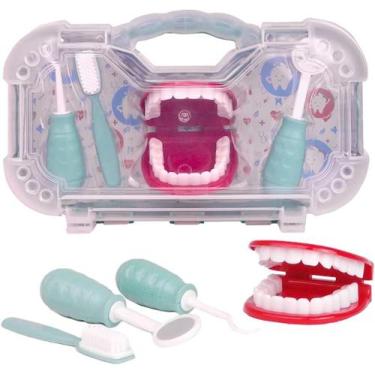 Imagem de Kit Maleta De Dentista Brinquedo - Pakitoys