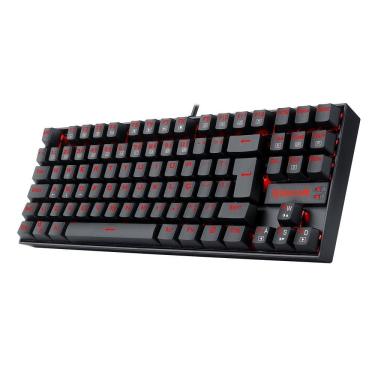 Imagem de Teclado Gamer Mecânico Kumara Single Color, ABNT2, Switch MK2 DIY Brown, Modelo K552-2 , REDRAGON