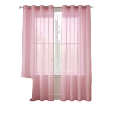 Imagem de Cortinas de tule para o quarto e a sala, com 3 metros de comprimento.