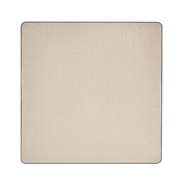 Imagem de Fenteer Cobertor de esteira de praia dobrado à prova d' água engrossado cobertor de acampamento esteira de para pesca mochila caminhadas, Marrom