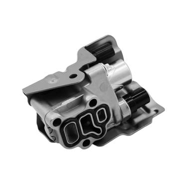 Imagem de Ovabeyna 15810-RAA-A03 EVTEC Válvula solenoide carretel com interruptor de pressão de óleo e junta compatível com Honda Accord 2002-2011, Acura, CR-V Element, Civic, RSX Replace 15810-PNE-G01 15810