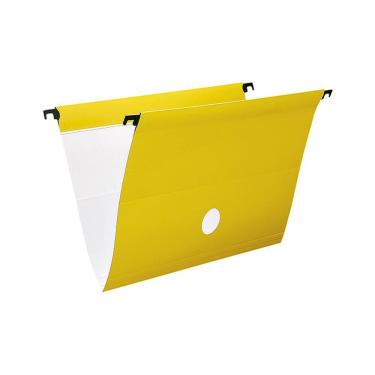 Imagem de Pasta Suspensa Delloplus 0099 Amarelo Com 6 Unidades