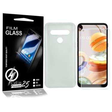 Imagem de Pelicula Vidro + Capa Anti SHOCK LG K61 LMQ630BAW 6.5 - Cell In Power2