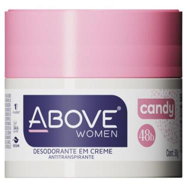 Imagem de Desodorante Em Creme Above Women Candy 48h Sem Álcool 50g