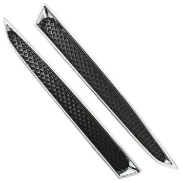 Imagem de QZQ Par de acabamento de grade de moldagem de farol inferior cromado para Ford Escape 2013-2016 dianteiro esquerdo e direito DV45-8228-AA DV45-8229-AA