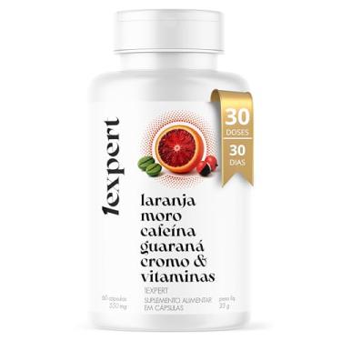 Imagem de 1EXPERT® Suplemento Alimentar 60 Cápsulas — Laranja Moro + Cafeína + Guaraná + Cromo + Vitaminas | Fórmula Completa em Cápsulas, Uso Adulto (19+), Qualidade 1EXPERT®