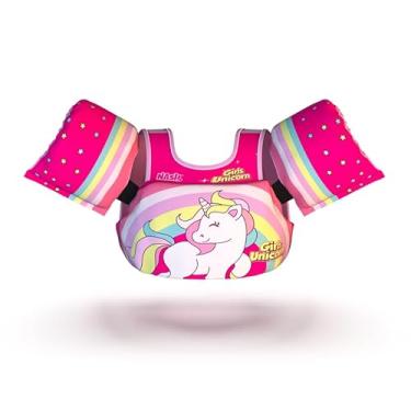 Imagem de Boia Infantil com Colete Salva Vidas Nash Unicórnio