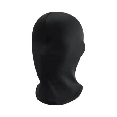Imagem de Balaclava De Spandex Preta Com Proteção UV Para Mulheres E Homens, Más