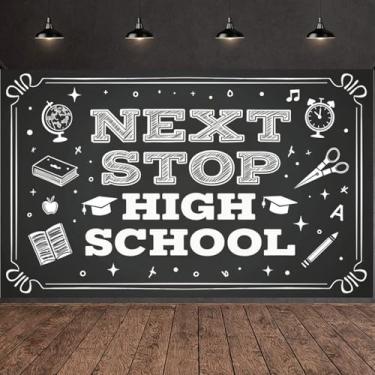 Imagem de Tesouras de exibição de evento escolar de graduação banner transição escolar para promoção festa estudante formatura