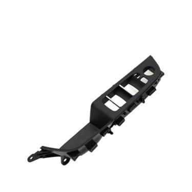 Imagem de Porta interior do carro puxar alça painel janela levantador interruptor capa guarnição Compatível com bmw série 6 2017-2022 51417466309(Front Left-Black)
