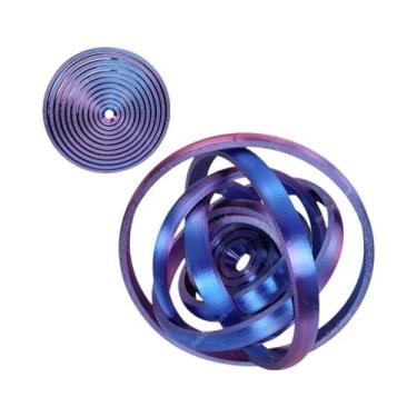 Imagem de Brinquedo De Bola Rotativa Impresso Em 3D, Giroscópio De Dedo, Rotação
