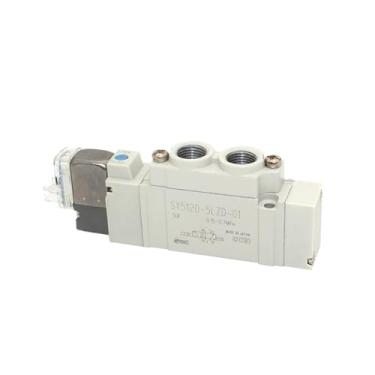 Imagem de SY5220 SY5220-5LZD-01 SY5320 Corpo da válvula solenoide de porta portada/Unidade única 5LZE 5LZ 01 C6 C8(SY5220-5LZ-01)