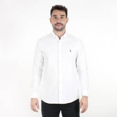 Imagem de Camisa Social Reserva Manga Longa Sport Oxford-Masculino