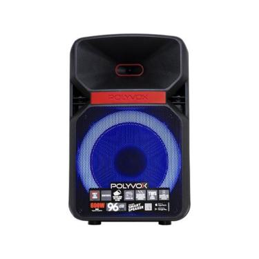 Imagem de Caixa Amplificada Xc-812TWS Polyvox Bluetooth 600w Woofer 12