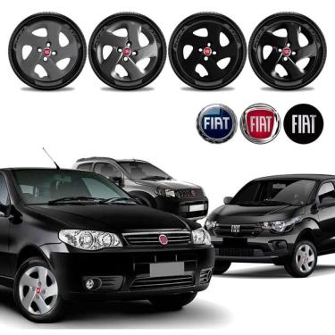 Imagem de Jogo calota Fiat Palio Fire Uno Mobi 17 18 20 22 23 Aro 14