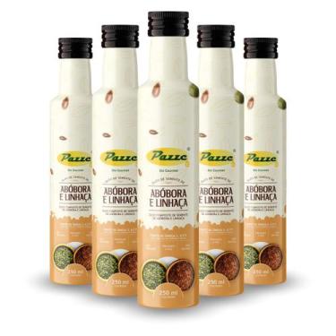Imagem de Kit 5 Óleo de Semente de Abobora e Linhaça Pazze 250ml