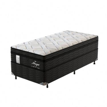 Imagem de Conjunto Box Solteiro Mola Ensacada Probel Munique (88x188x56cm)