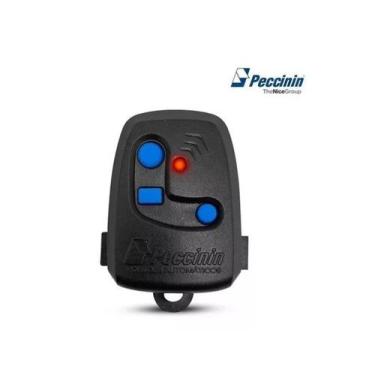 Imagem de Controle Remoto Peccinin Original 433mhz 3c Preto, Preto