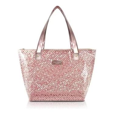 Imagem de Bolsa Feminina Grande P/ Praia Academia Viagem Diamantes - Jacki Desig