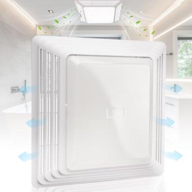 Imagem de S97014094 Grade de cobertura de ventilador de banheiro e lente para Br-oan Nu-tone 678, 679, 679FL, 679FLT, 680, 680FL, 680FLT, M680, HD50L, HD80L, 678C